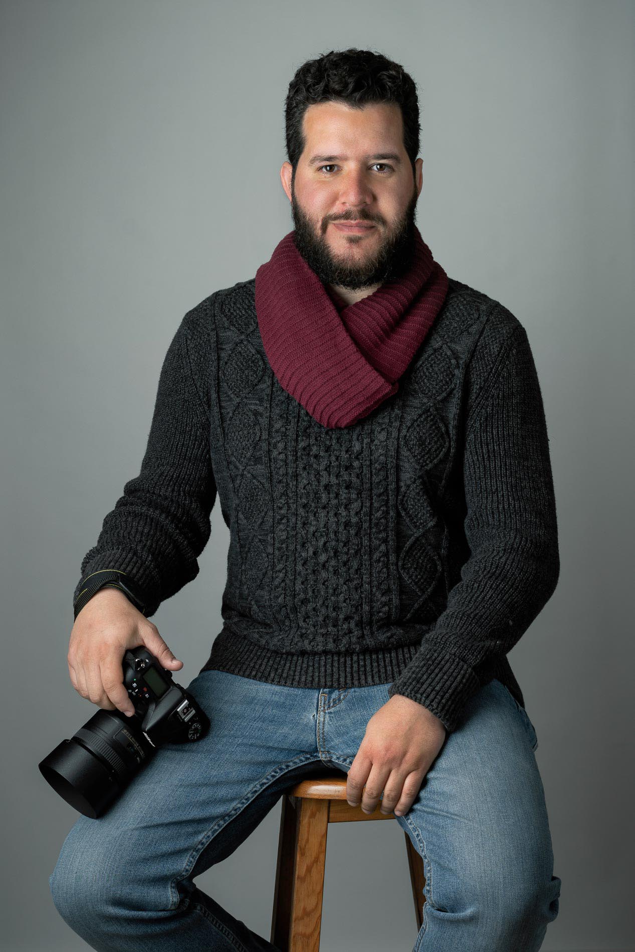 retrato de Eduardo Barreto fotógrafo